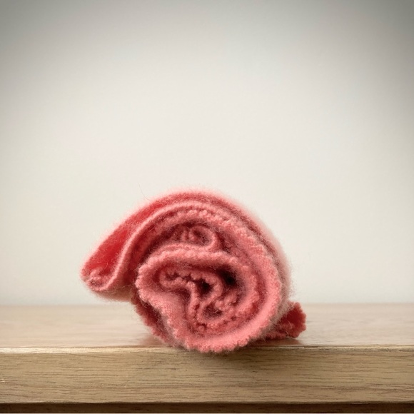 joodito 100% cashmere tube scarf high cowl collar snood shawl winter light pink - Picture 8 of 8